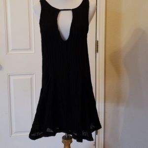 Free people black dress. Size Small.